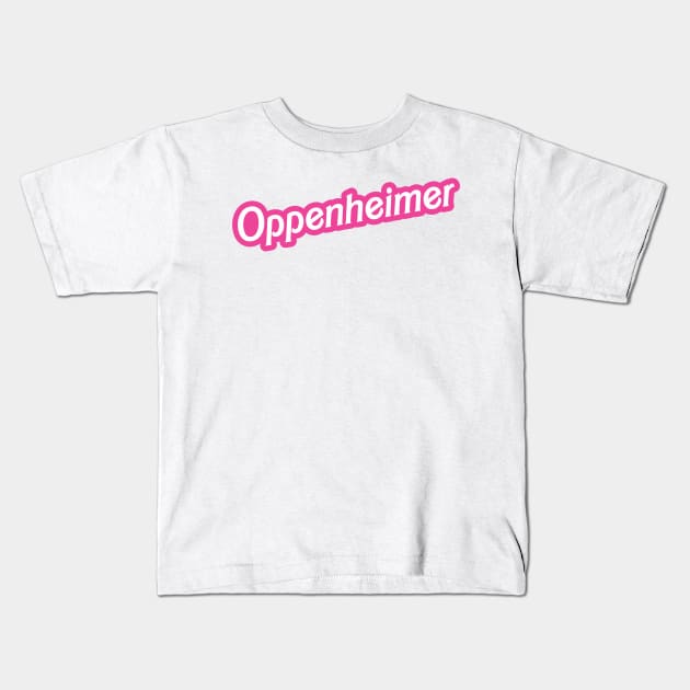 Oppenheimer Kids T-Shirt by Rey Rey